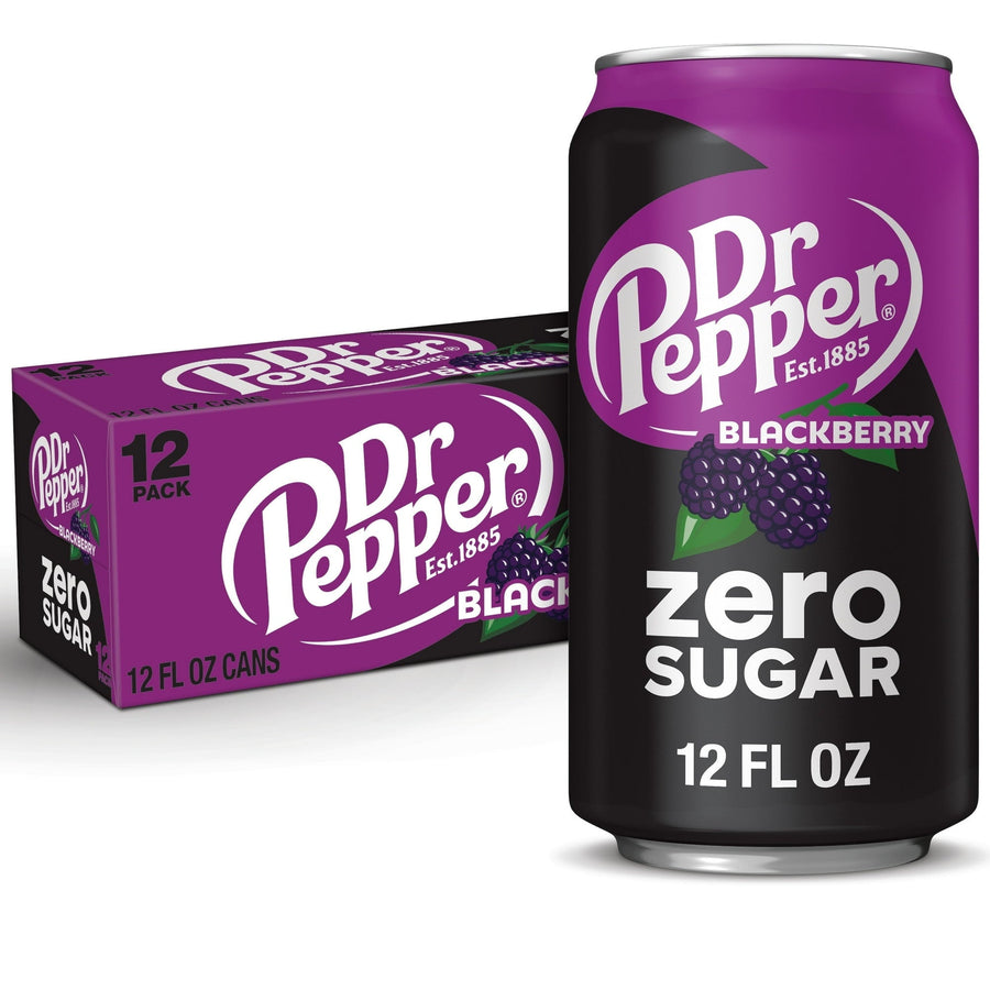 Dr Pepper Blackberry Zero Sugar Soda H7