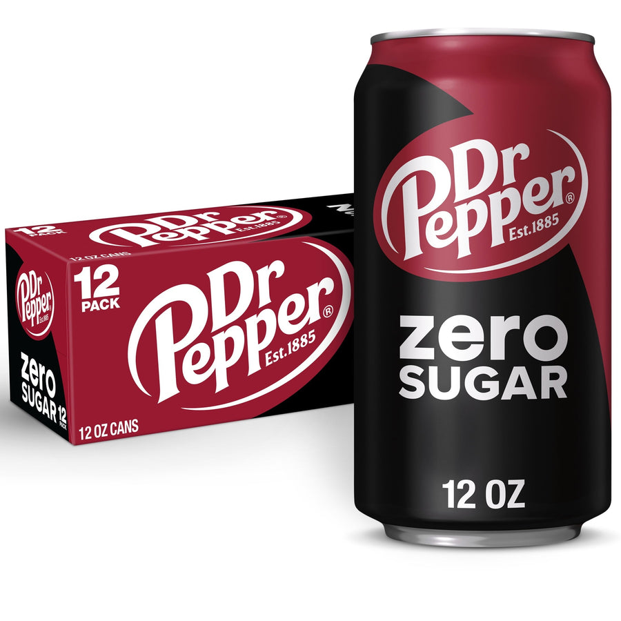 Dr Pepper Zero Sugar Soda W9